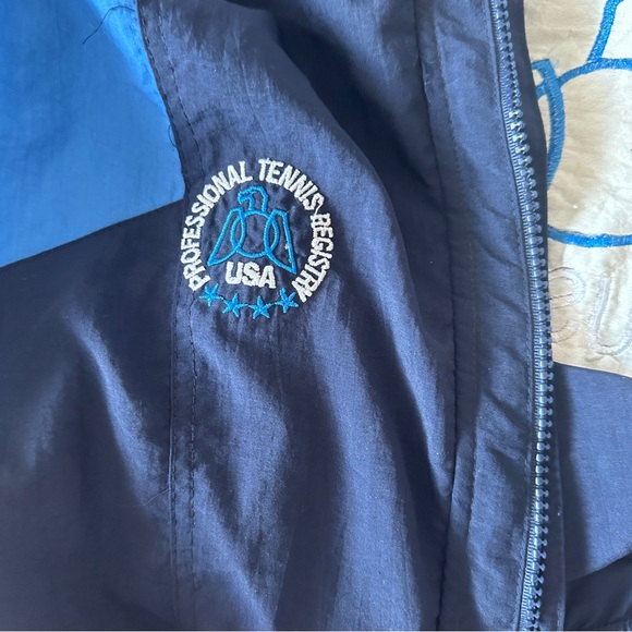 VINTAGE REEBOK RETRO 90S PROFESSIONAL TENNIS USA SPORTS JACKET WINDBREAKER S-L - Picture 10 of 11